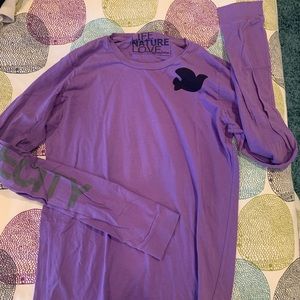 free city purple long sleeve tee!!
